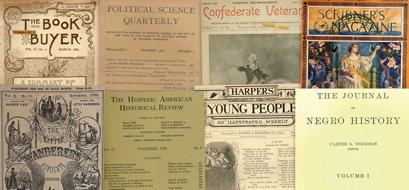 Various source media, American Historical Periodicals from the American Antiquarian Society, Part IV