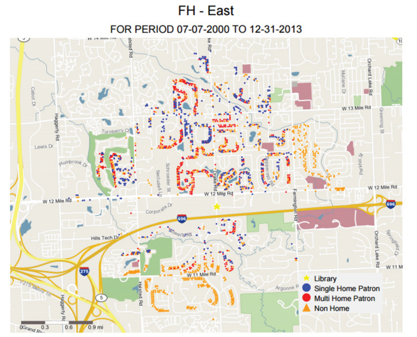 Branch households map