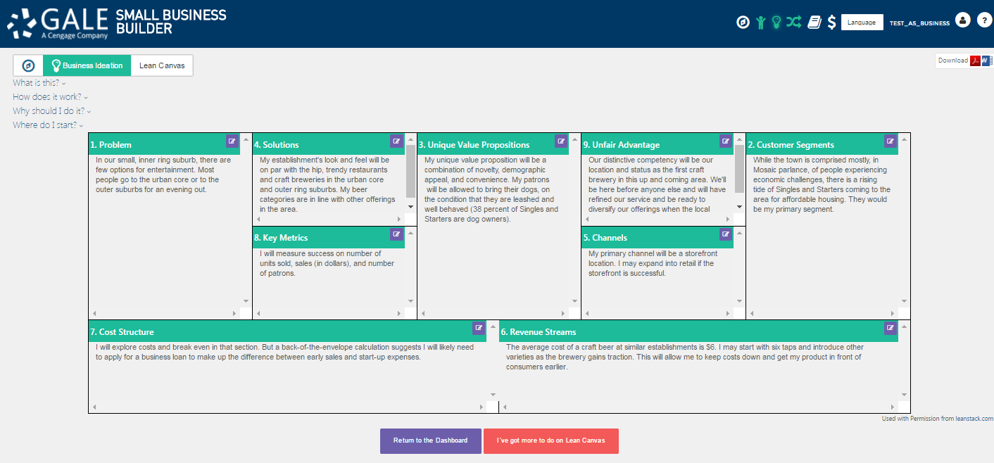 Planning Tools